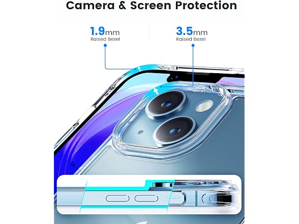 Mkeke Designed for iPhone 14 Plus Case