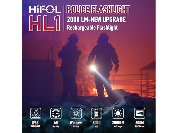 HiFOL Tactical Handheld Flashlights