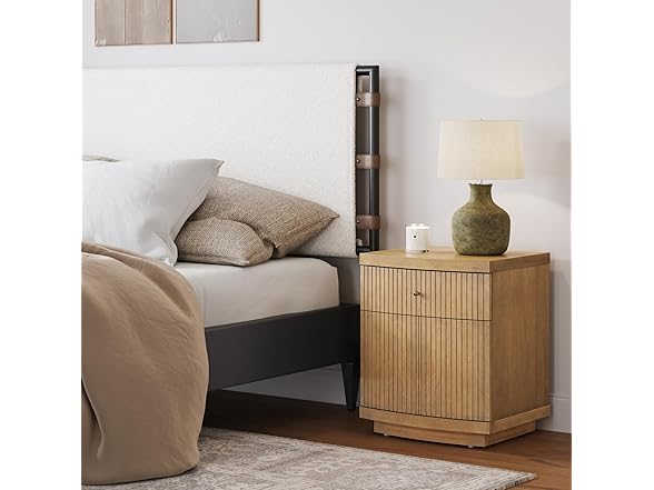 Nathan James Tambellini Mid Century Nightstand