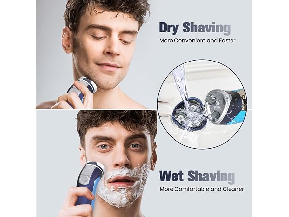 Electric Shaver for Men, Waterproof