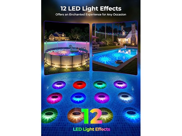 Brightown Solar Pool Lights