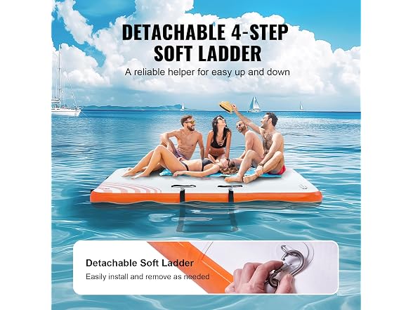 VEVOR Inflatable Floating Dock