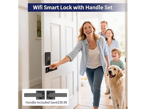 SnugSpot WiFi Fingerprint Smart Lock