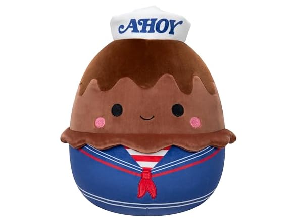 Squishmallows “Stranger Things” 10" Chocolate Pudding