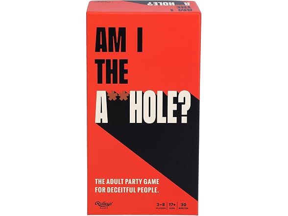 Ridley's Games: Am I The A**hole Party Game