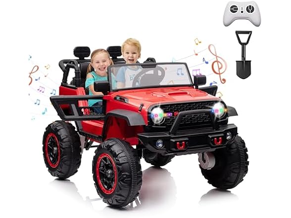 Hipicute 2 Seater 24V Ride on Car