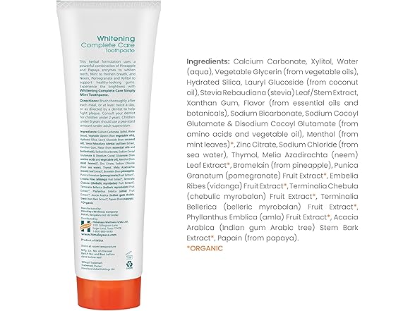 Himalaya Whitening Toothpaste Mint