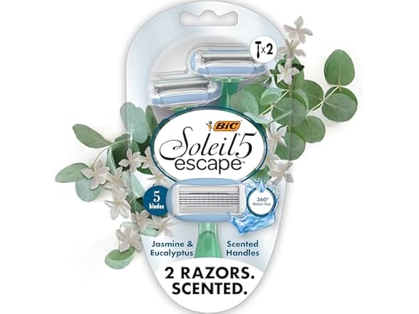 BIC Soleil Escape Women's Disposable Razors