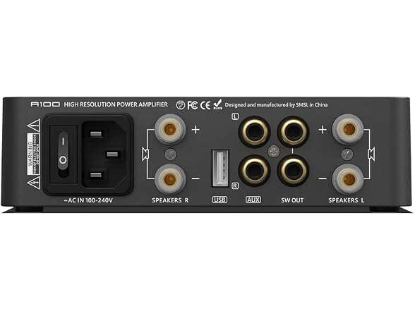 S.M.S.L A100 Bluetooth 5.0 Stereo Audio