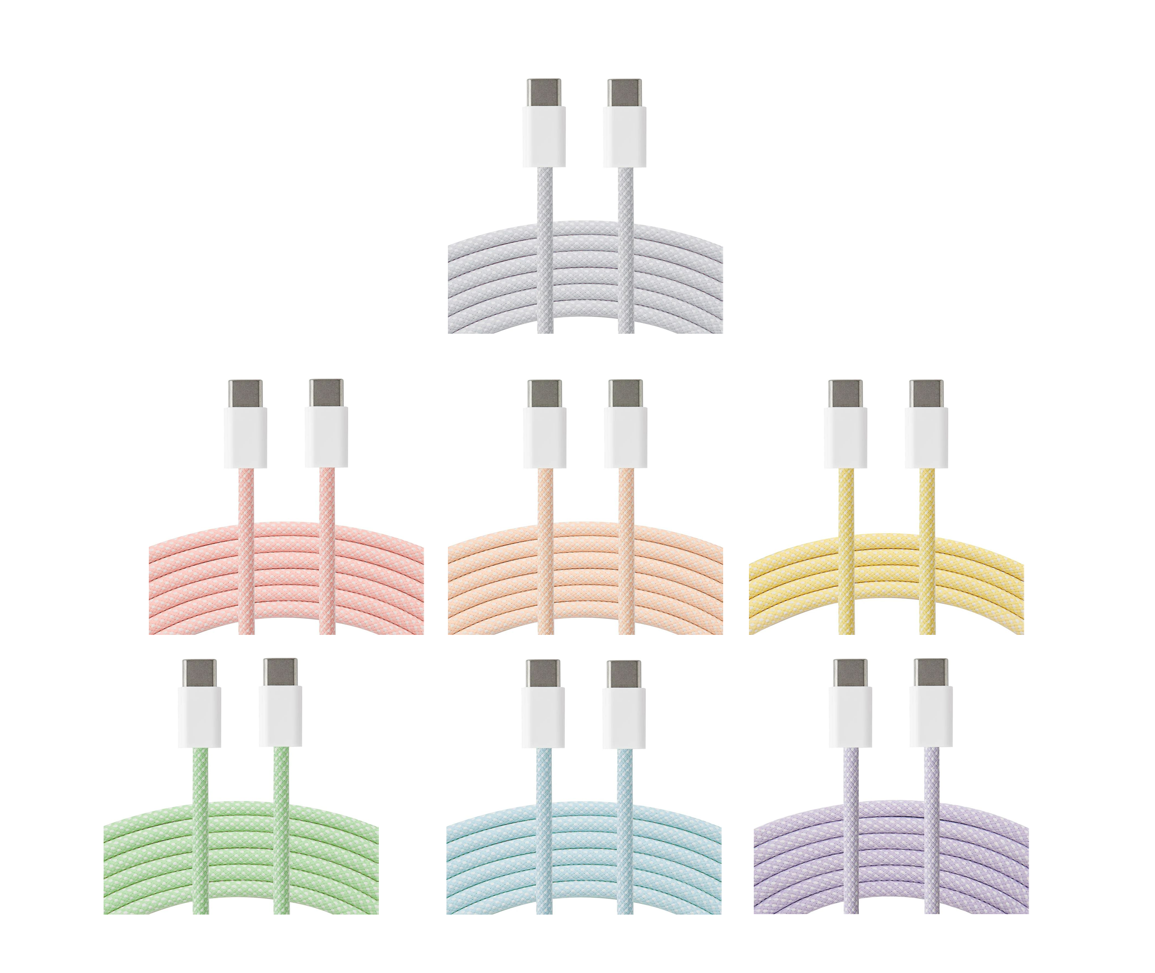 Apple USB-C to USB-C Woven Charge Cable (1m) - Gallery 2