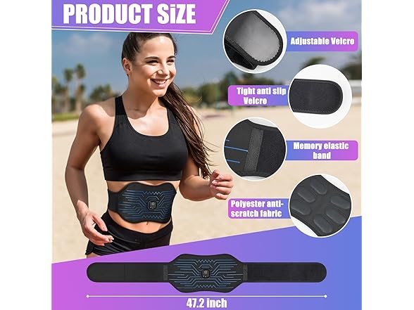 WAETFS Abs Stimulator Muscle Toner