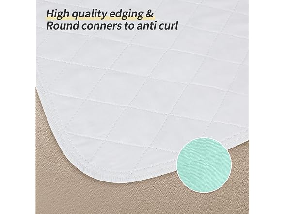 Reusable Waterproof Bed Pads Washable