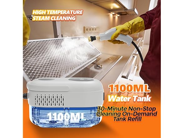 TwoOases Multipurpose Steam Cleaner