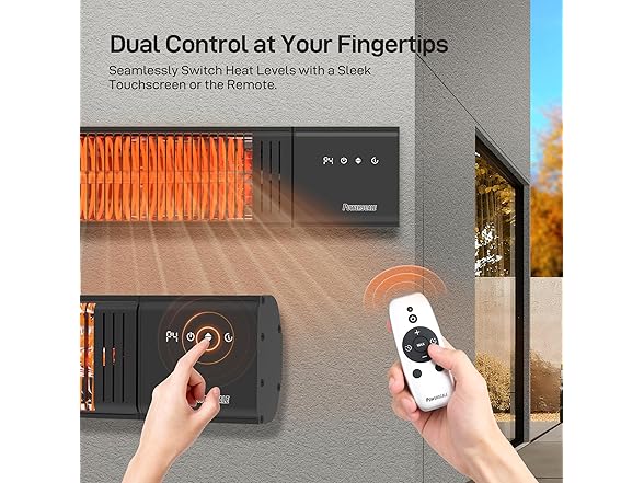 Powerscale 1500W Electric Patio Heater