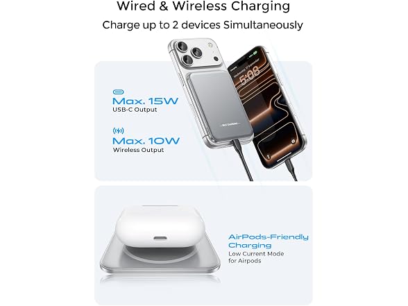 Aobbow Magnetic Power Bank SpaceGrey