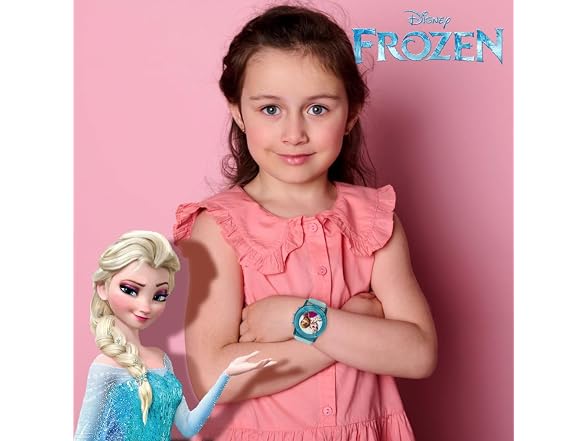 Accutime Disney Frozen Flashing Musical LCD Watch