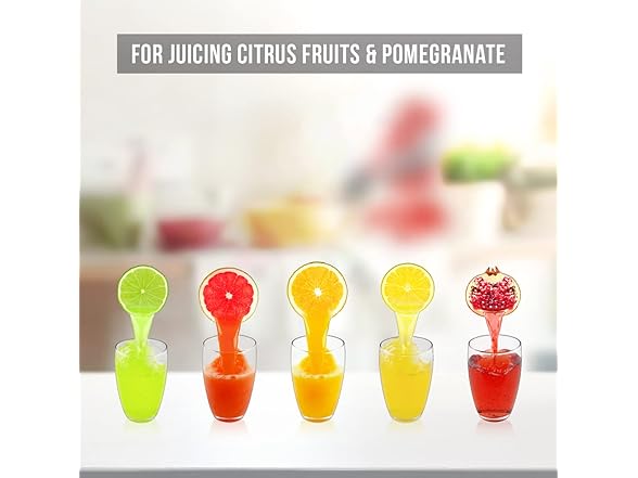 Eurolux HCJ-Red Eurolux Cast Iron Citrus Juicer