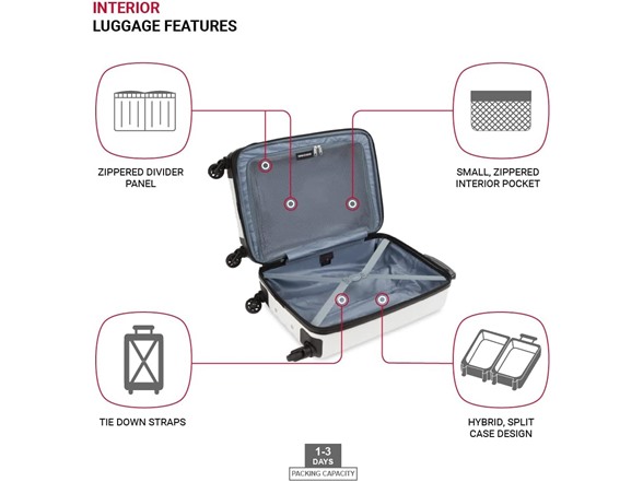SwissGear 8018 Hardside Expandable Luggage