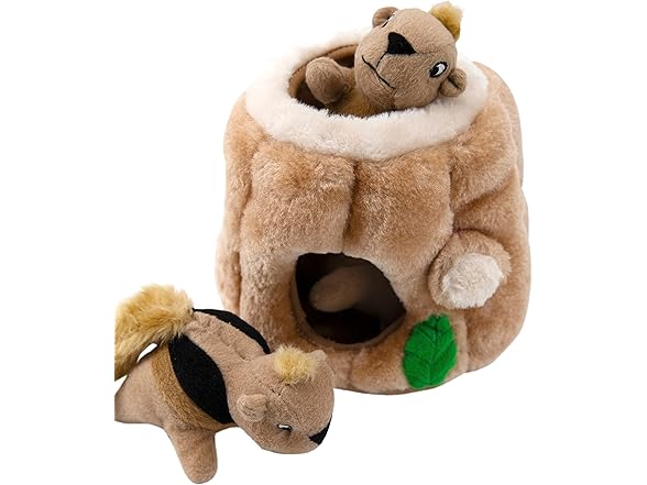 Outward Hound Hide-A-Squirrel Dog Toy – Medium