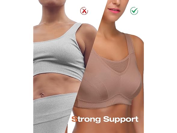 Wingslove Women (42D) High Impact Sports Bust Bras