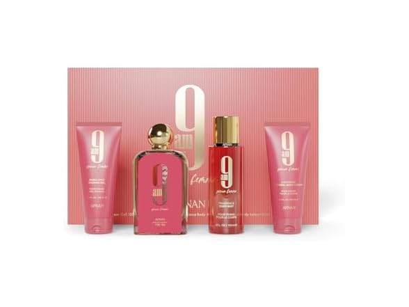 Afnan 9 AM Pour Femme Luxury Gift Set