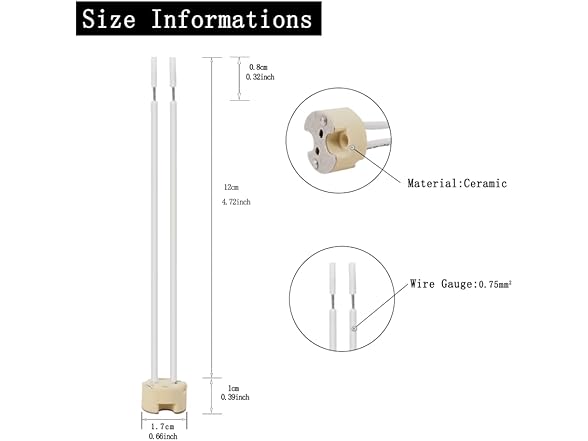 Lucky Star LUCKY STAR LS-970A-12 MR16 Socket