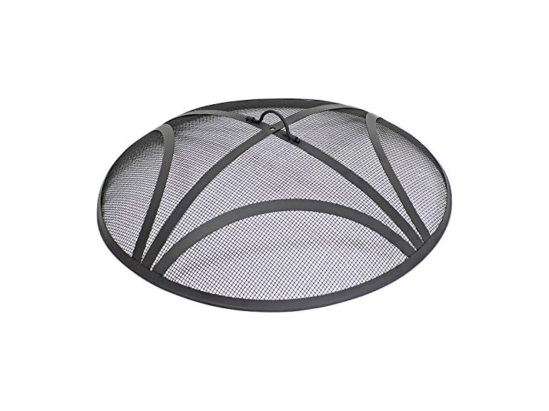 Sunnydaze Decor NB-890 30in Black Spark Screen Black