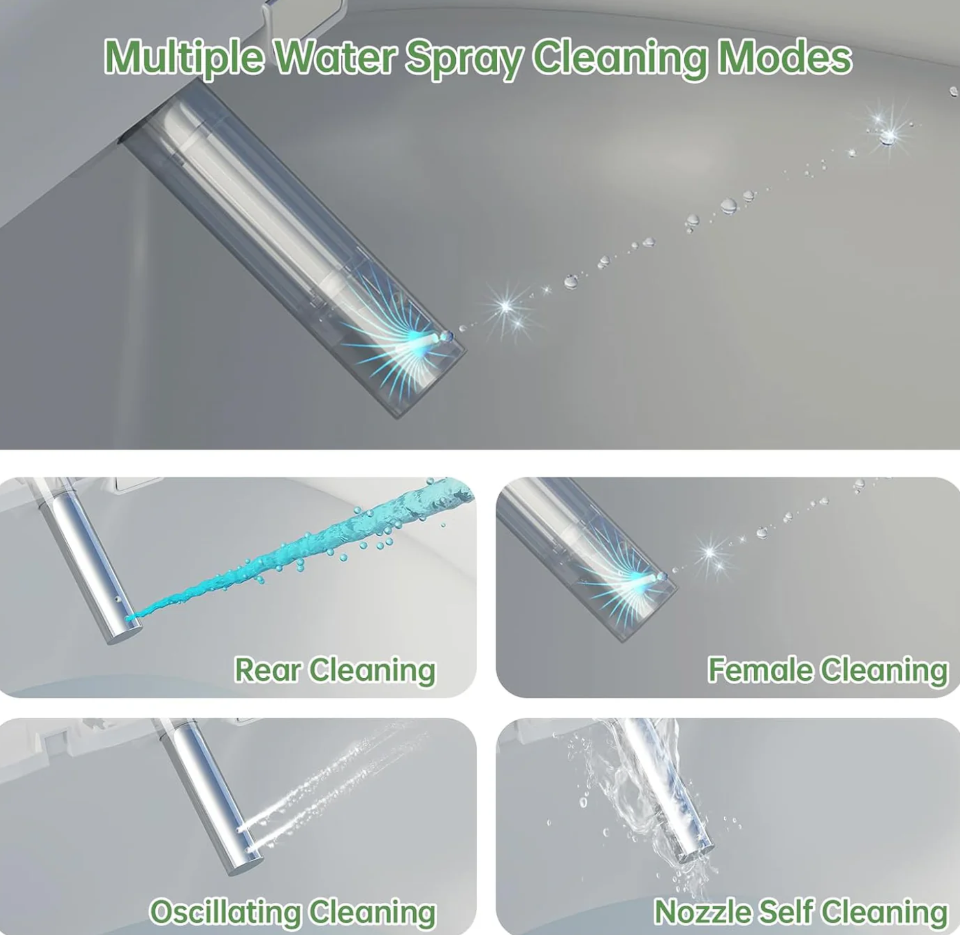 Inus IS-2200BB Electronic Bidet - Slim Remote & V-Clean - Gallery 18