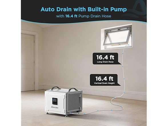 Airecoler 70 Pints Commercial Dehumidifier with Pump