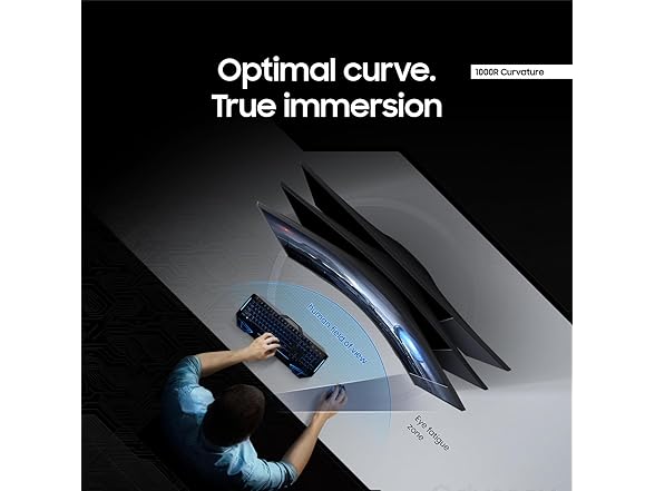 (NEW) Samsung 34' Odyssey G5 Ultra-Wide Gaming Monitor with Curved Screen (Open Box)