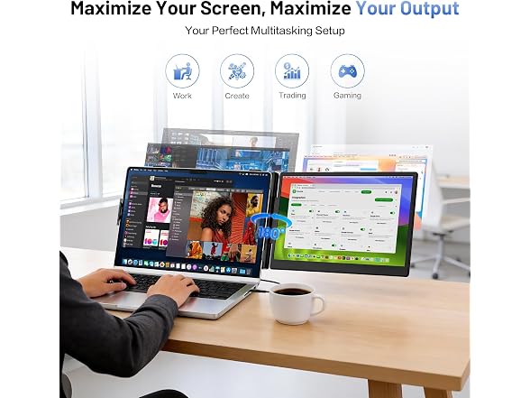 Anyking Laptop Screen Extender, 14”