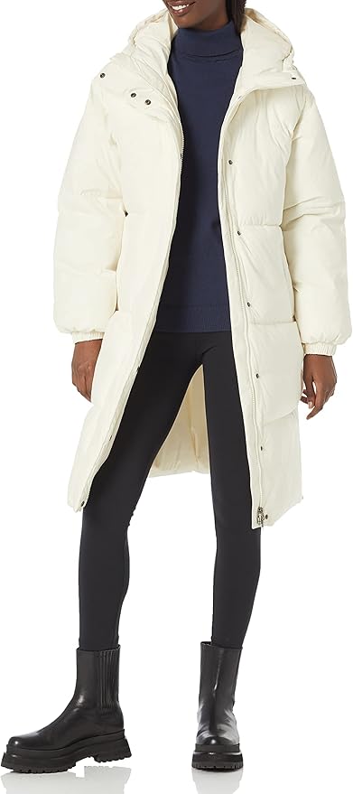 Amazon Essentials Womens Oversized Hooded Puffer Jacket - Gallery 12