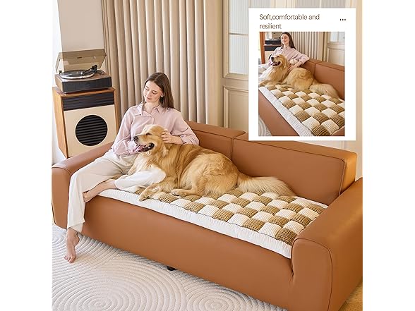 Haohighyoo Couch Cover for Dogs