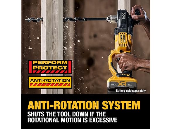 DEWALT DCD446B 20V MAX XR 1/2in Stud & Joist Drill