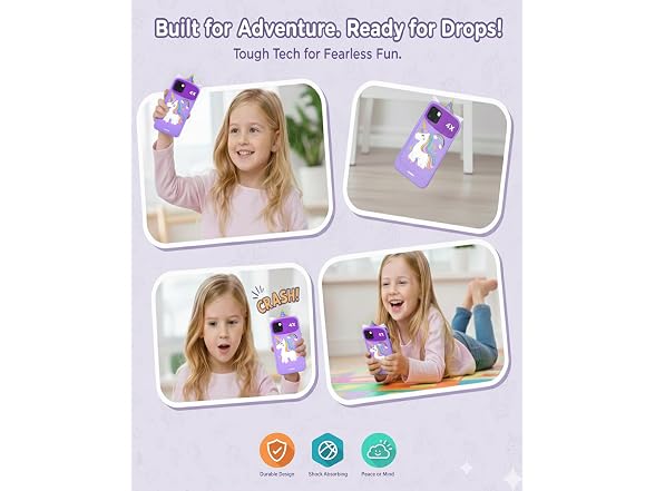 Kids Smart Phone for Girls 3-12 Years