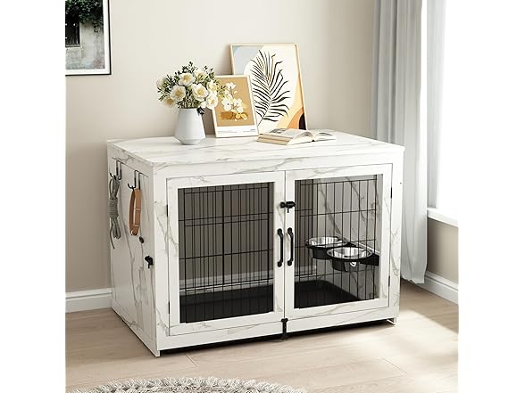 Piskyet Wooden Dog Crate Furniture