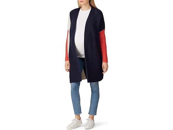 Victor Blue Colorblock RTR Cardigan (XS)