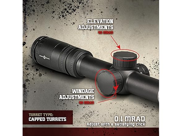 Sightmark Pinnacle 1-6x24TMD Rifle Scope