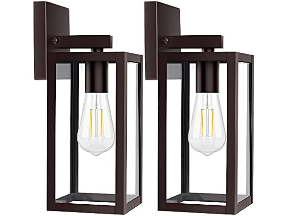 Brightever 2-Pack Outdoor Wall Light Fixtures