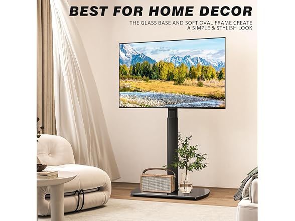 YOMT Universal TV Floor Stand with Mount