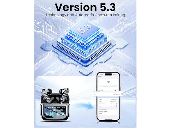 ZIUTY Wireless Earbuds Bluetooth Headphones