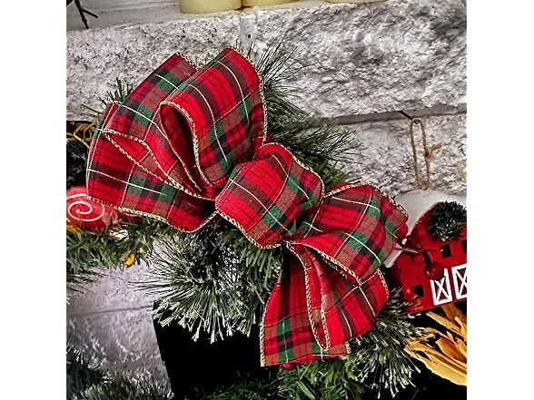 Holiday Wired Christmas Tree Ribbon - Gallery 3
