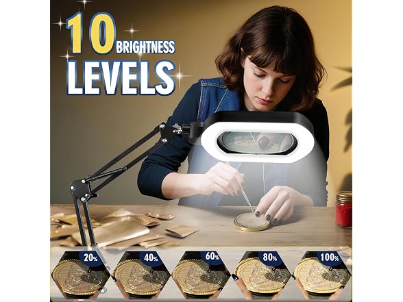 12X Square Magnifying Glass