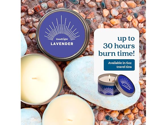 GoodLight Scented Candle Tin Paraffin Free