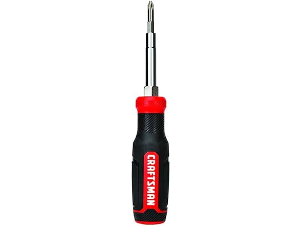 CRAFTSMAN Screwdriver with 6 Multi-Bits