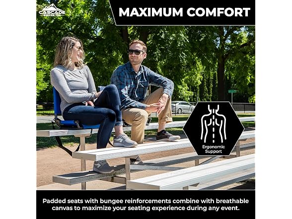Cascade Mountain Tech Stadium Seat - Maroon