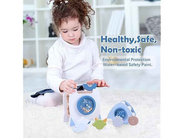 Wooden Space Toy for Baby