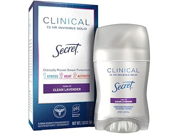 Secret Clinical Strength Antiperspirant