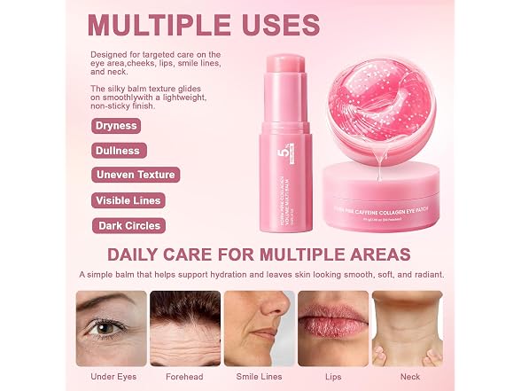 Vult Collagen Balm Stick & Eye Patch Set