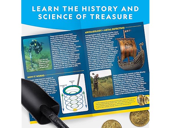 NATIONAL GEOGRAPHIC Metal Detector for Kids